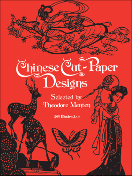 Theodore Menten - Chinese Cut-Paper Designs