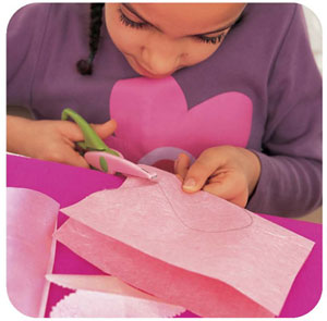 2 CUT OUT HEARTS Use the decorative cutting scissors or pinking shears to cut - photo 10