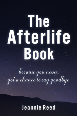 Jeannie Reed The Afterlife Book: Because You Never Got a Chance to Say Goodbye