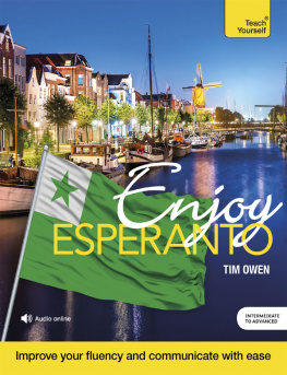 Tim Owen - Enjoy Esperanto
