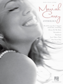 Mariah Carey - Mariah Carey Anthology (Songbook)