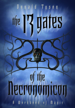 Donald Tyson The 13 Gates of the Necronomicon: A Workbook of Magic