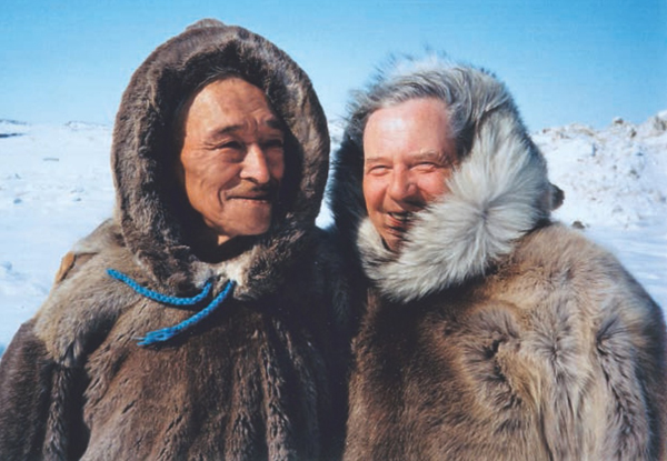 Osuitok and I at Kinngait Cape Dorset 1998 A PROMISE KEPT to Issuhungituk - photo 4