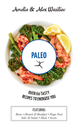 Amelia Wasiliev - Paleo: Over 60 Tasty Recipes to Energise You