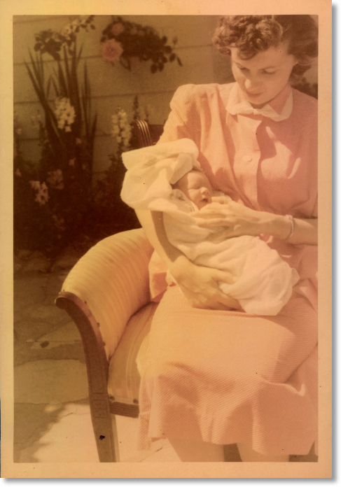 Baby Sally with her mother Joyce SALLY was born in Los Angeles California - photo 5