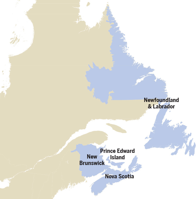 LP - Nova Scotia New Brunswick Prince Edward Island - photo 3