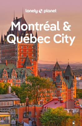 Lonely Planet - LP - Montréal & Québec City