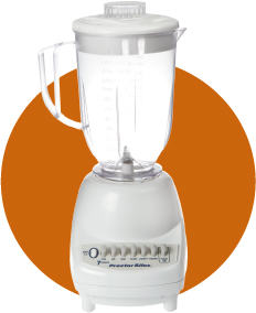 blender a small electric appliance with a tall plastic or glass container and - photo 6