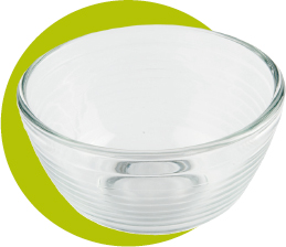 microwave-safe bowl a bowl made of plastic or glass that is used to heat - photo 12