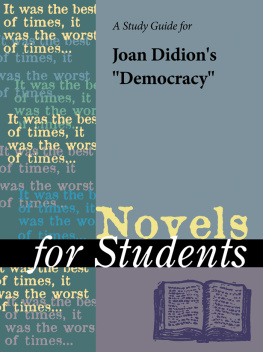 Gale - A Study Guide for Joan Didions Democracy