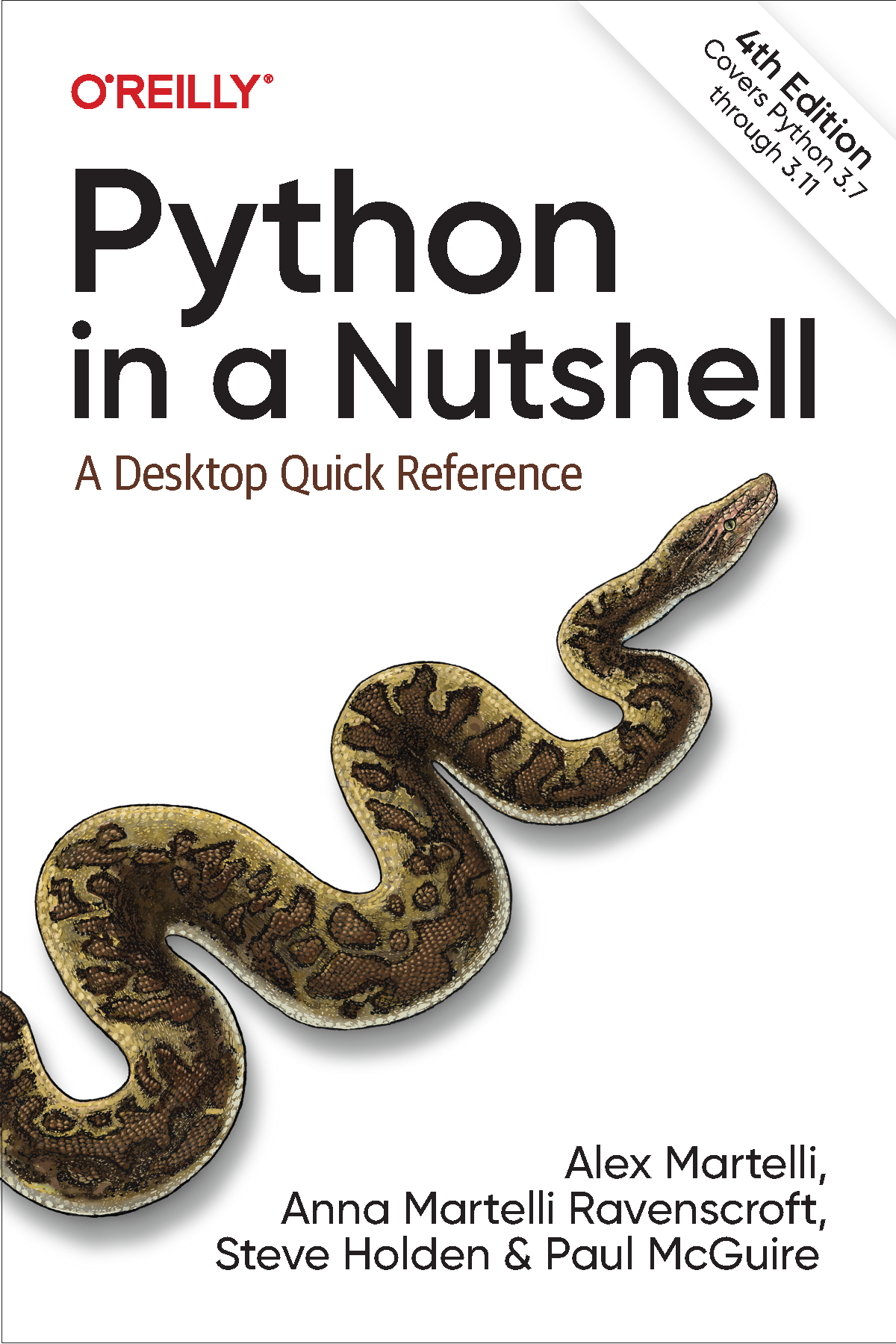 Python in a Nutshell by Alex Martelli Anna Martelli Ravenscroft Steve - photo 1