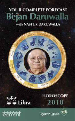 Bejan Daruwalla - Horoscope 2018: Your Complete Forecast, Libra