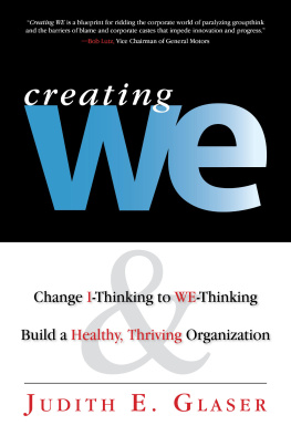 Judith E. Glaser - Creating WE