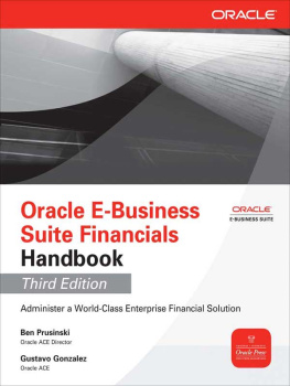 Ben Prusinski Oracle E-Business Suite Financials Handbook