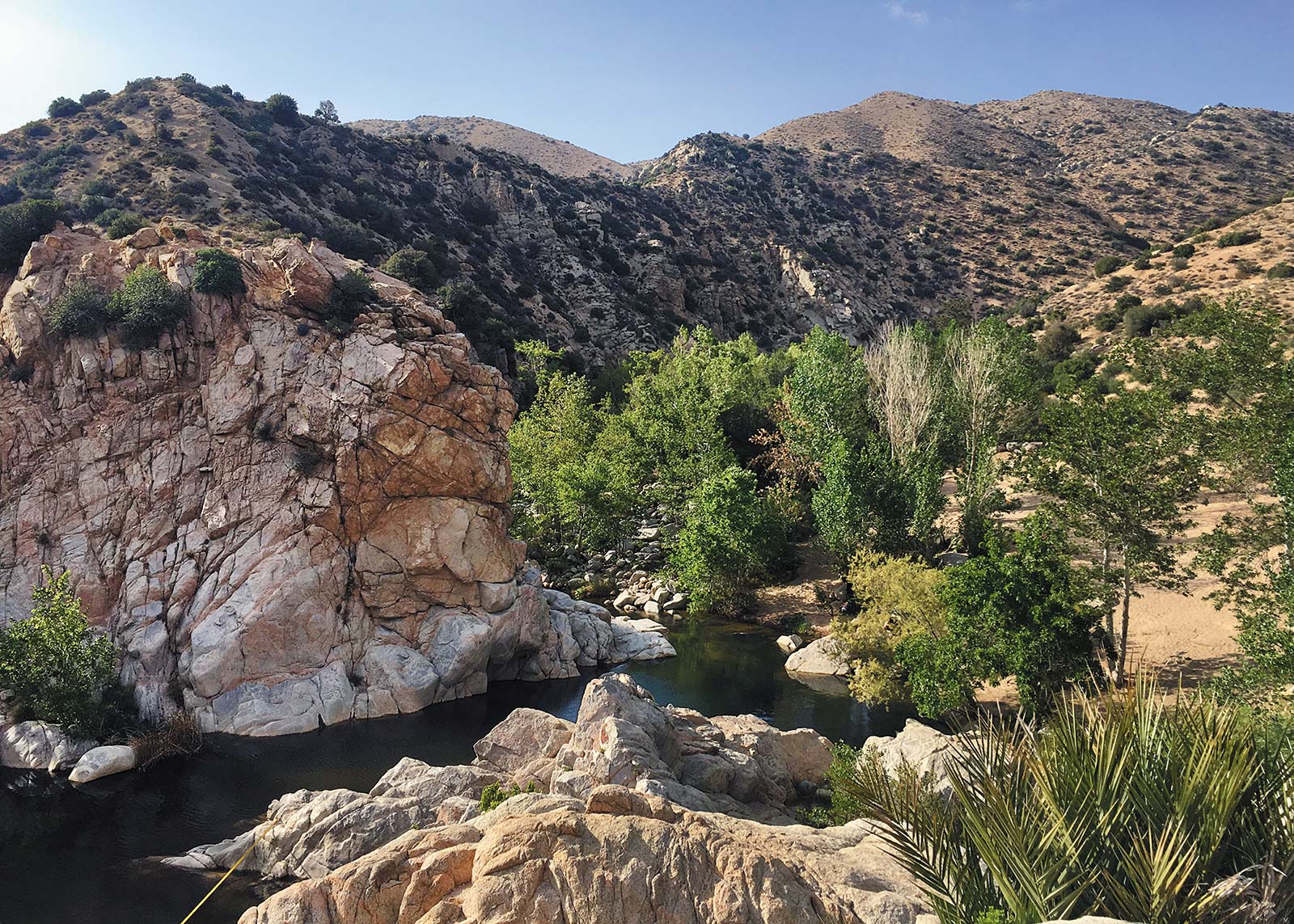 Soak in Hot Springs Follow the PCT along the banks of the Mojave River and - photo 9