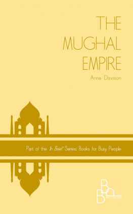 Anne Davison - The Mughal Empire