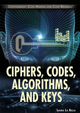 Laura La Bella Ciphers, Codes, Algorithms, and Keys