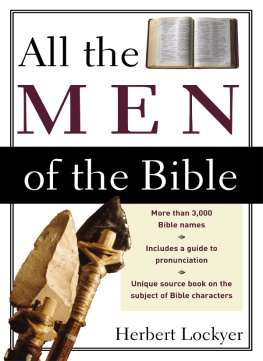Herbert Lockyer All the Men of the Bible
