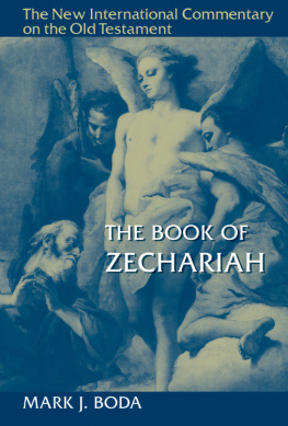 Mark J. Boda - The Book of Zechariah