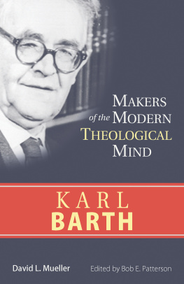 David L. Mueller Karl Barth