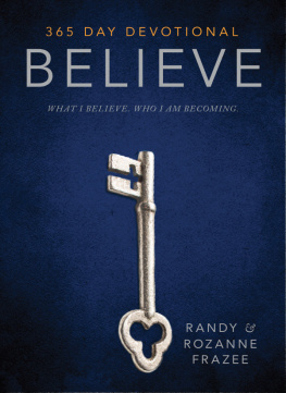 Randy Frazee - Believe Devotional