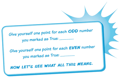 Odd Numbers True Scared We are defining being scared as letting being afraid - photo 9