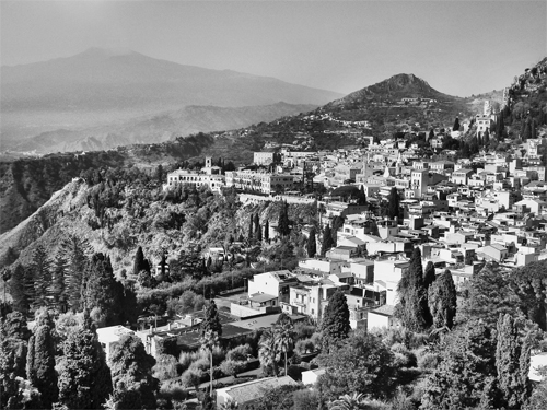 It felt like walking into paradise Taormina and the great lava bulk of Mount - photo 3