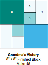 COMPLETING THE QUILT Refer to the Assembly Diagram for positioning of blocks in - photo 4