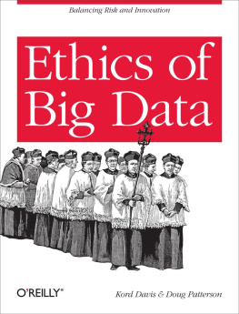 Kord Davis - Ethics of Big Data: Balancing Risk and Innovation