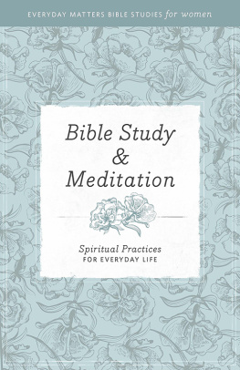 Hendrickson Publishers Bible Study and Meditation