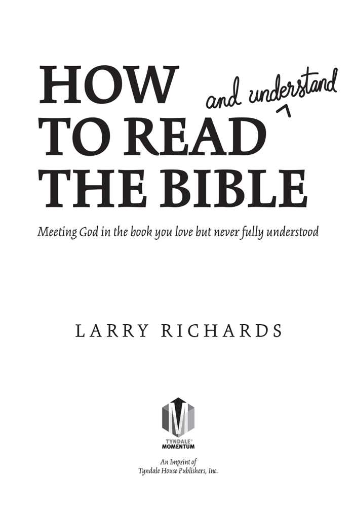 If you want a fresh and insightful overview of the Scriptures Dr Larry - photo 2