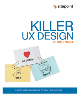 Jodie Moule Killer UX Design