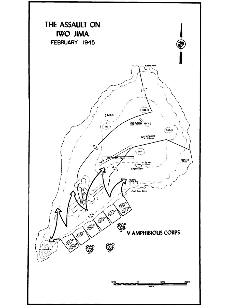 It was the dawn of February 19 1945 The waters of the western Pacific took on - photo 6