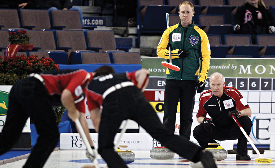 Among the giants of curling Brad Jacobs had to beat to win the 2013 Brier in - photo 11