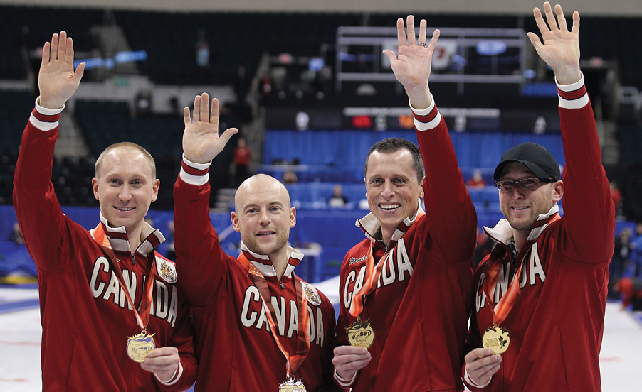 Young and unapologetically enthusiastic Brad Jacobs Ryan Fry EJ Harnden - photo 20