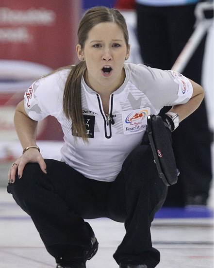 Kaitlyn Lawes proved to be the perfect third for Jennifer Jones loyal and not - photo 19