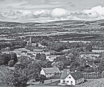 A view of the village of Gortin I met my client in Omagh which is only a - photo 2