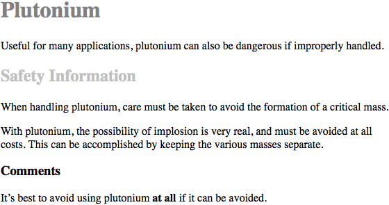 Figure 1-1 Simple styling of a simple document Once youve globally applied - photo 2