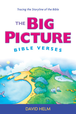 David R. Helm The Big Picture Bible Verses: Tracing the Storyline of the Bible