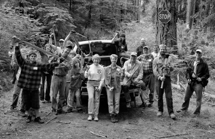 Whidbey Islanders helping out with a work party at Harrys Forest Forever - photo 3