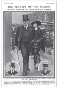 Notable members of society including Sir Herbert Tree and his daughter Iris - photo 3