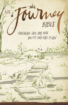 Zondervan NIV the Journey Bible: Revealing God and How You Fit into His Plan