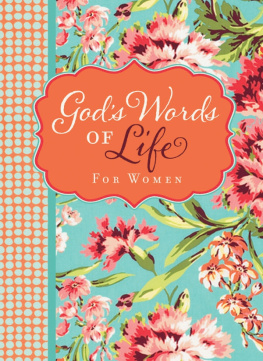 Zondervan - Gods Words of Life for Women