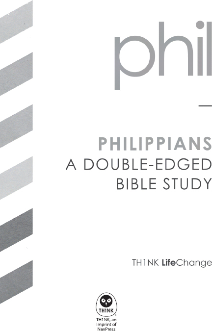 Philippians A Double-Edged Bible Study - image 2