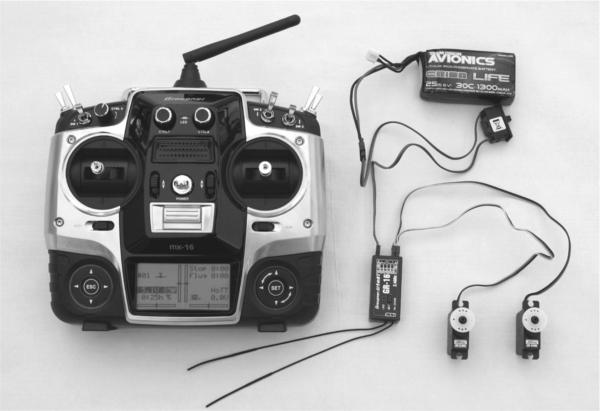 Figure 1 Radio control system with all necessary components Today at the - photo 1