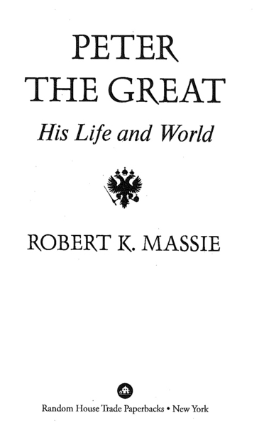 2011 Random House Trade Paperback Edition Copyright 1980 by Robert K Massic - photo 2