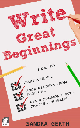 Sandra Gerth - Write Great Beginnings