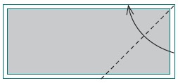 Begin obverse side up Valley-fold the short right edge up to the top long - photo 25