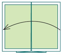 Move the top right flap to the left Valley-fold the corners of the right - photo 9