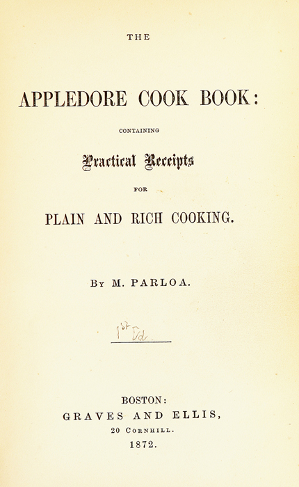 OTHER BOOKS IN THE AMERICAN ANTIQUARIAN SOCIETY COOKBOOK COLLECTION - photo 2